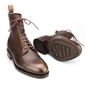 PREMIUM Civil War Brogans Jefferson Suede Zapatos Zapatos Zapatos para hombre Botas Botas de trabajo y estilo militar 