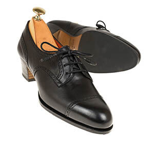 heeled derby shoes 