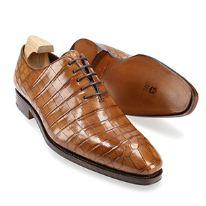 Zapatos de pieles exóticas de hombre : zapatos hombre | CARMINA