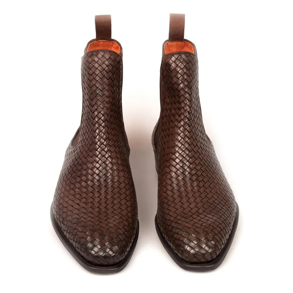 CHELSEA BOOTS IN BROWN display picture 1