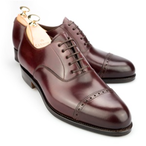 CAP-TOE OXFORD IN CORDOVAN BURDEAUX 