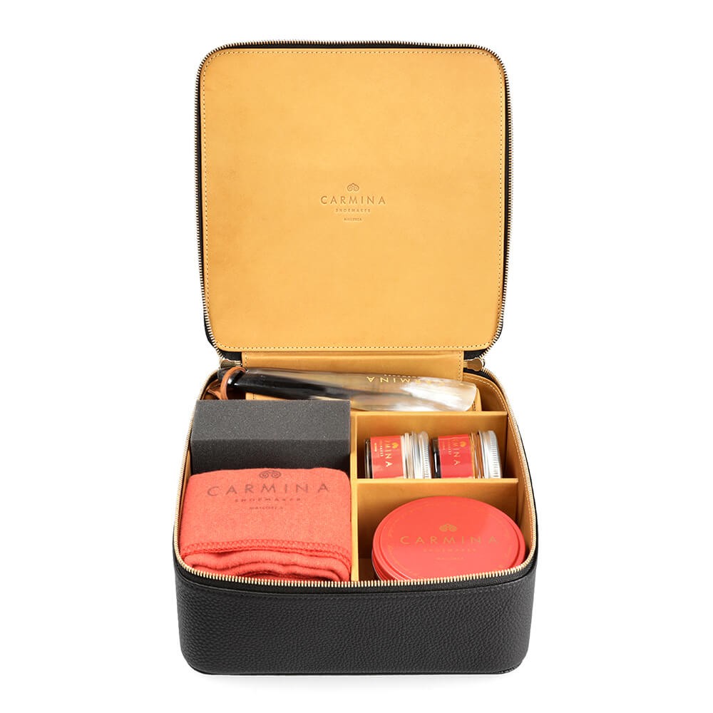 LUXURY SHOE CARE KIT FOR TAN CALF LEATHER