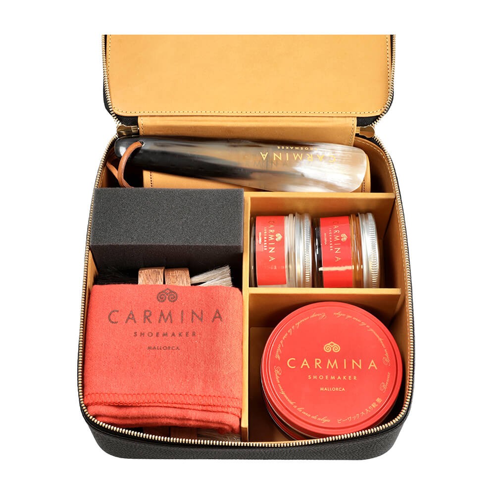 LUXURY SHOE CARE KIT FOR TAN CALF LEATHER