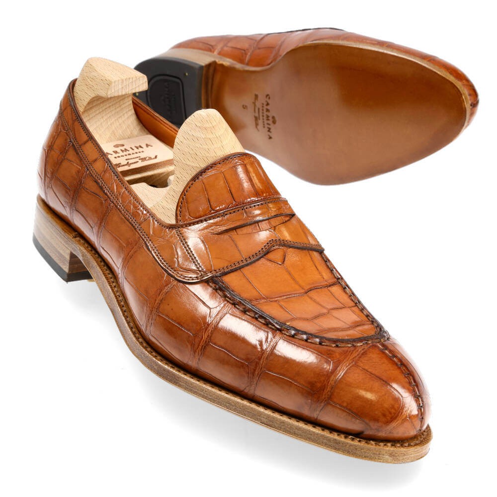ALIGATORE PENNY LOAFERS 1875 MADISON