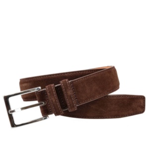 BROWN REPELLO LEATHER BELT