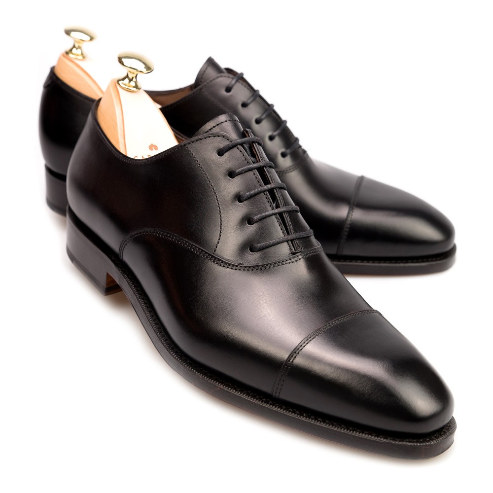 Bernd Berger Zapatos Oxford con puntera negro estilo \u00abbusiness\u00bb Zapatos Zapatos formales Zapatos Oxford con puntera 