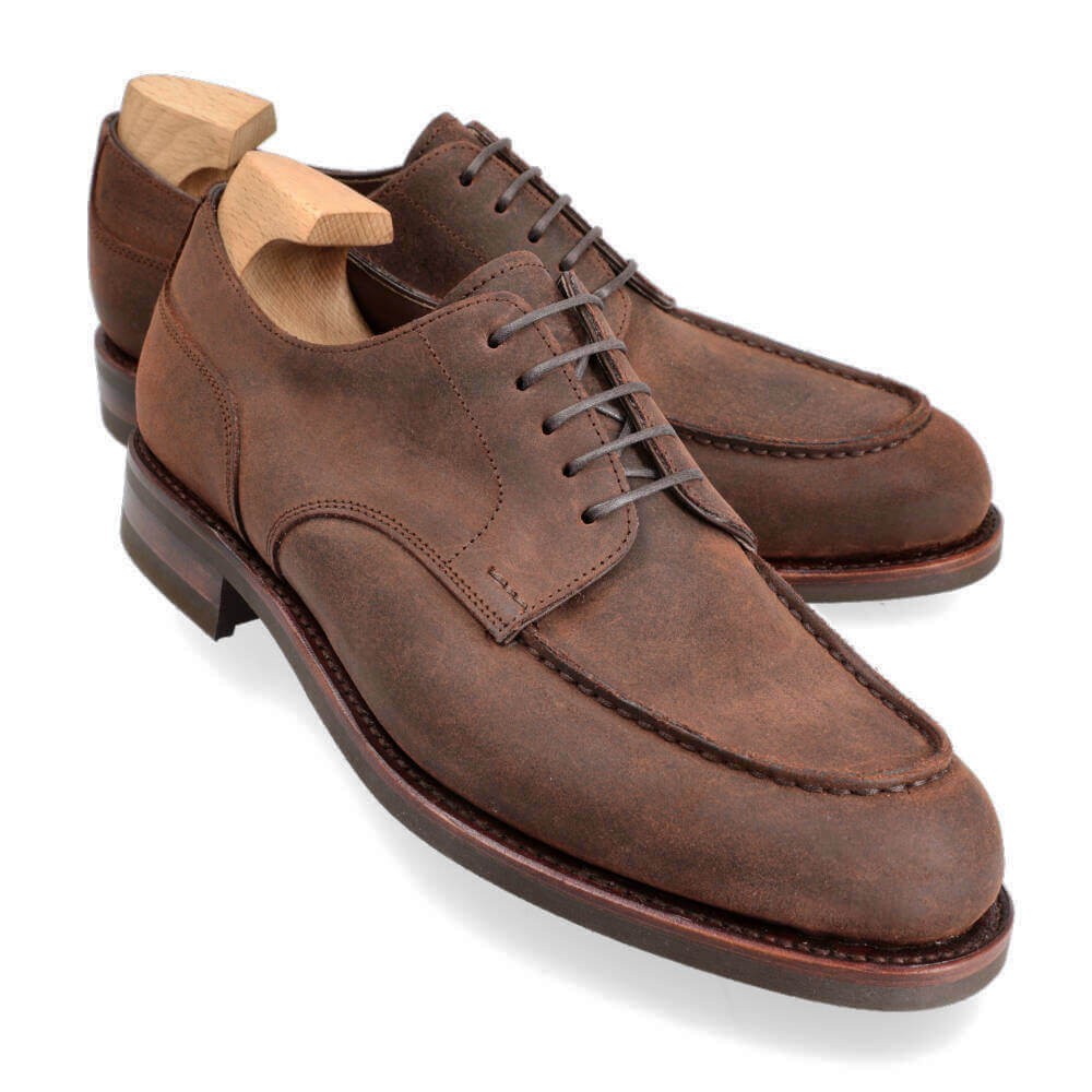 suede blucher shoes