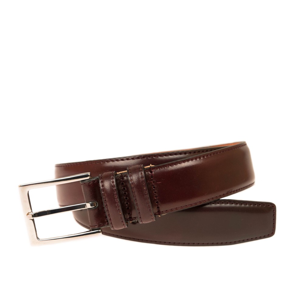 BURGUNDY CORDOVAN BELT