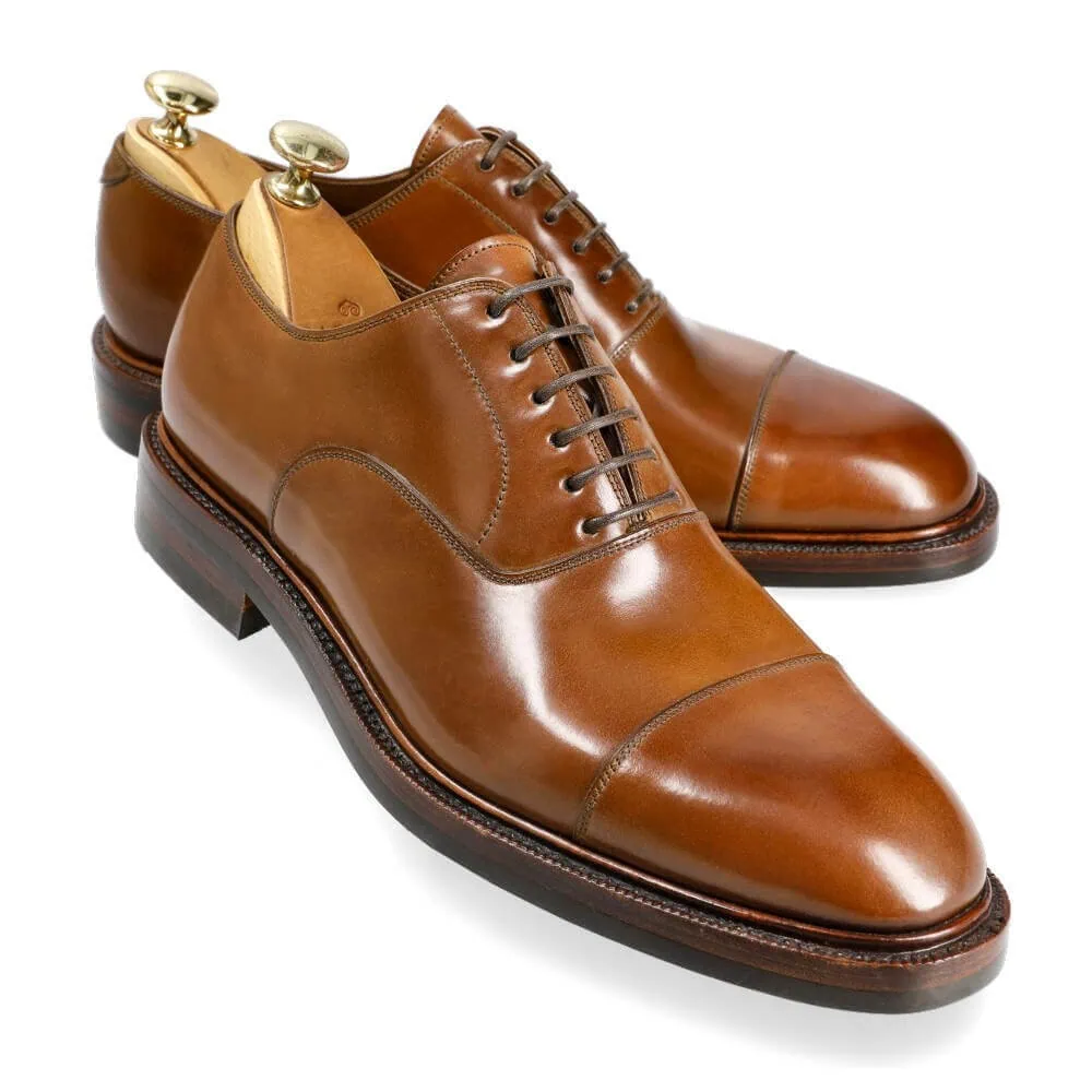 CAP TOE OXFORD SHOES CORDOVAN | CARMINA