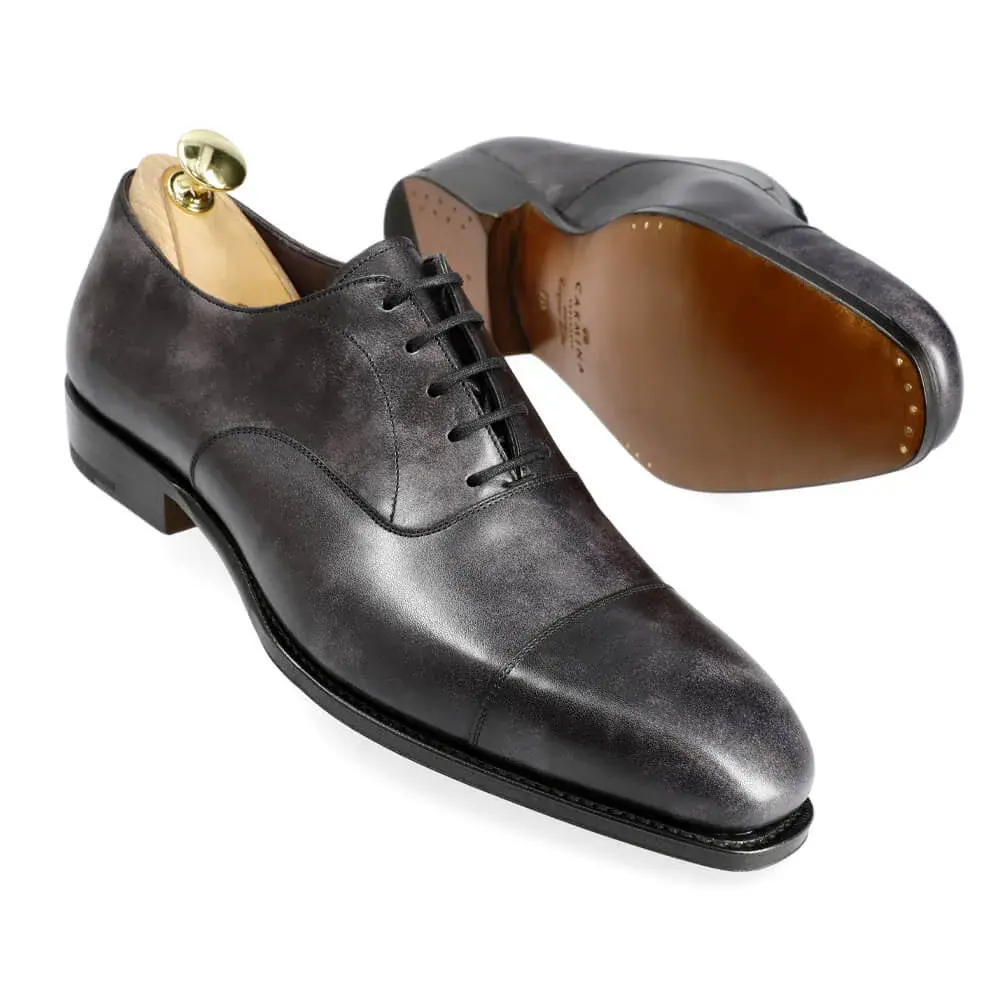 BLACK OXFORD SHOES | CARMINA