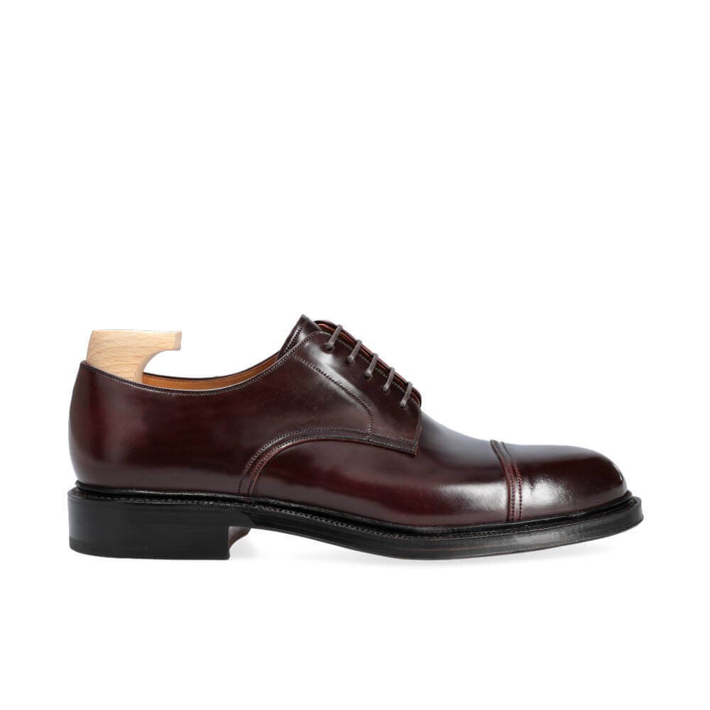 CORDOVAN DERBY SHOES 80444 FOREST (INCL. SHOE TREE)