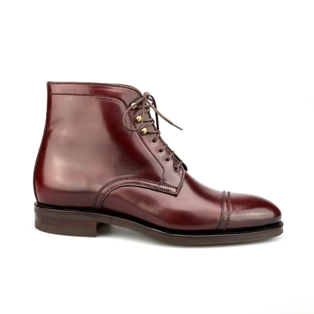 CORDOVAN BOOTS BURGUNDY | CARMINA