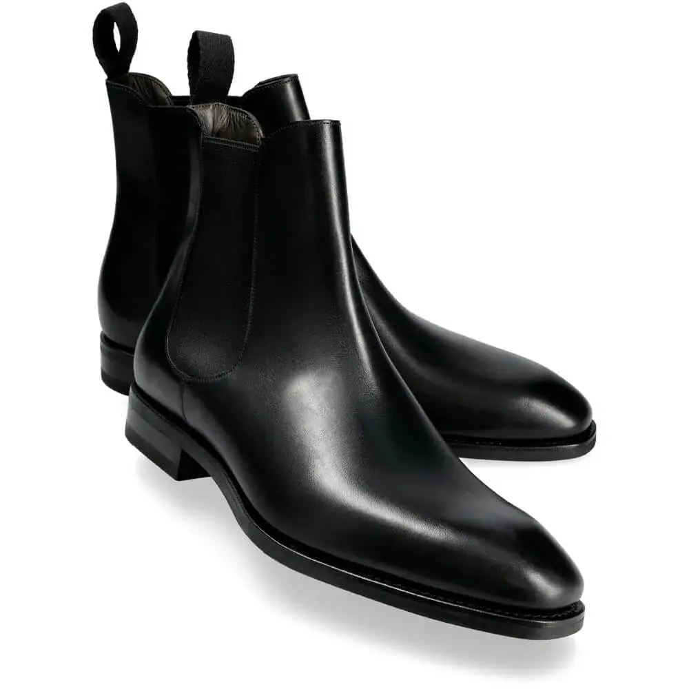 Chelsea Boots 80216 in Black Boxcalf | Carmina Shoemaker