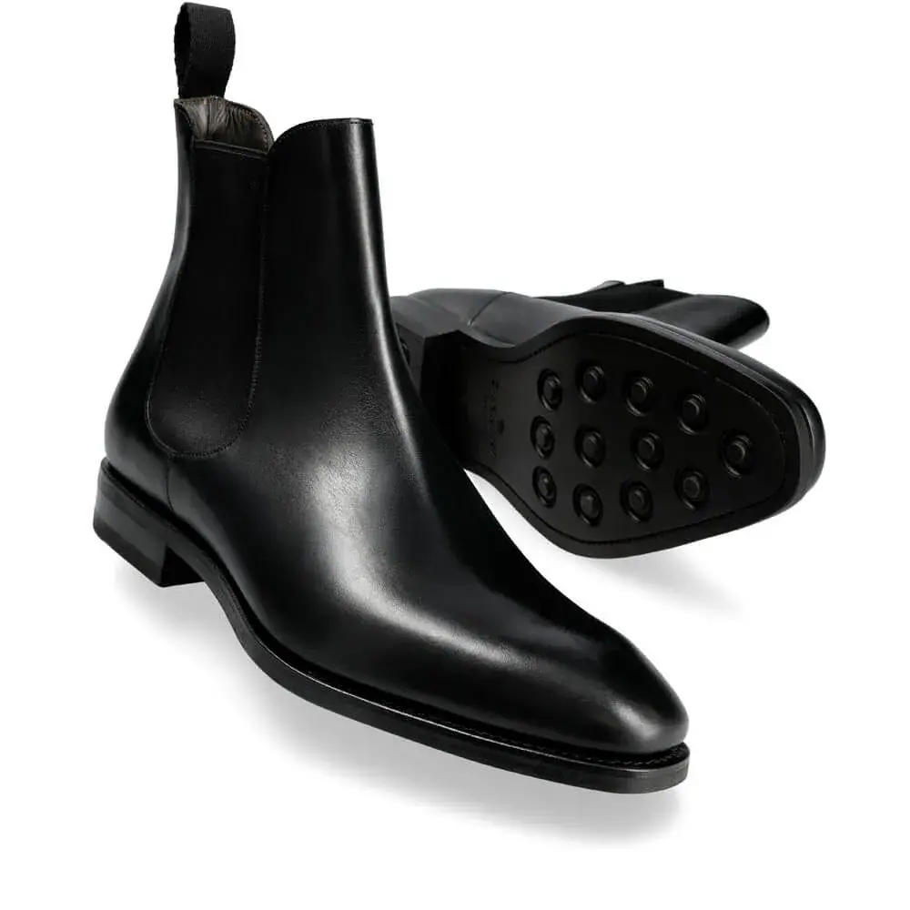 Chelsea Boots 80216 in Black Boxcalf | Carmina Shoemaker