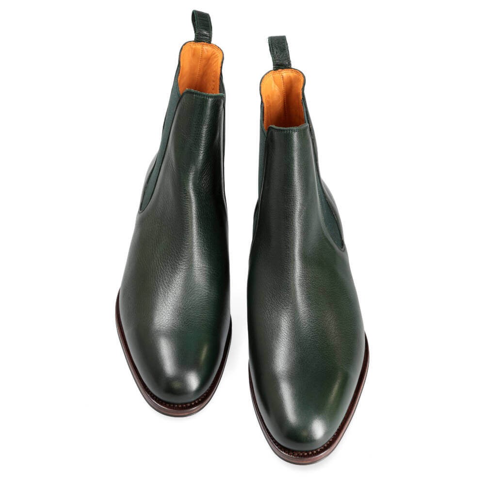 Bota suela track con elástico lateral de Mujer Negro BOTA CUÑA | en