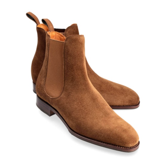 CHELSEA ANKLE BOOT IN SNUFF SUEDE