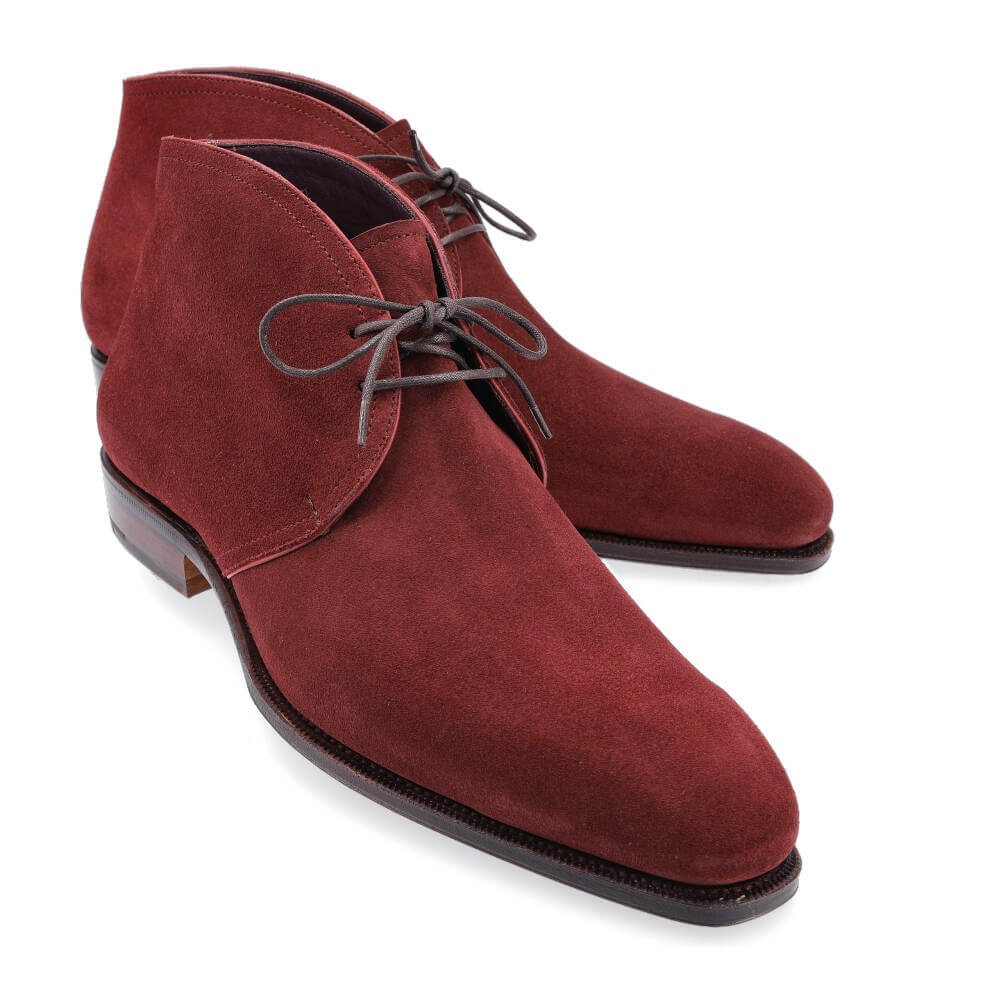red chukka boots