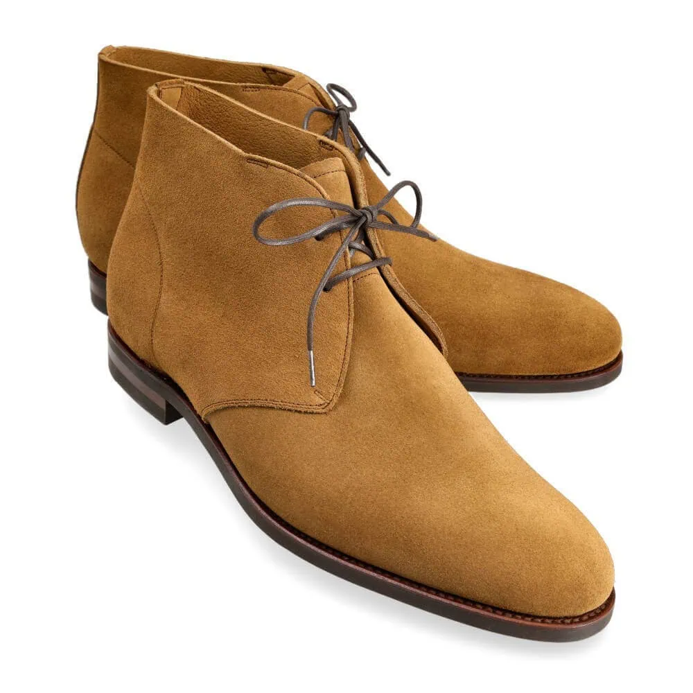 アンラインドチャッカブーツ（スエード シネウ）80728 - Carmina