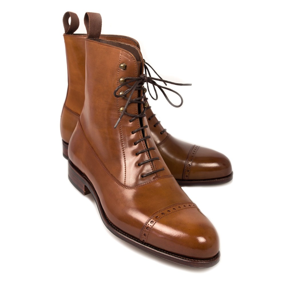 CORDOVAN BALMORAL BOOTS 80092 FOREST