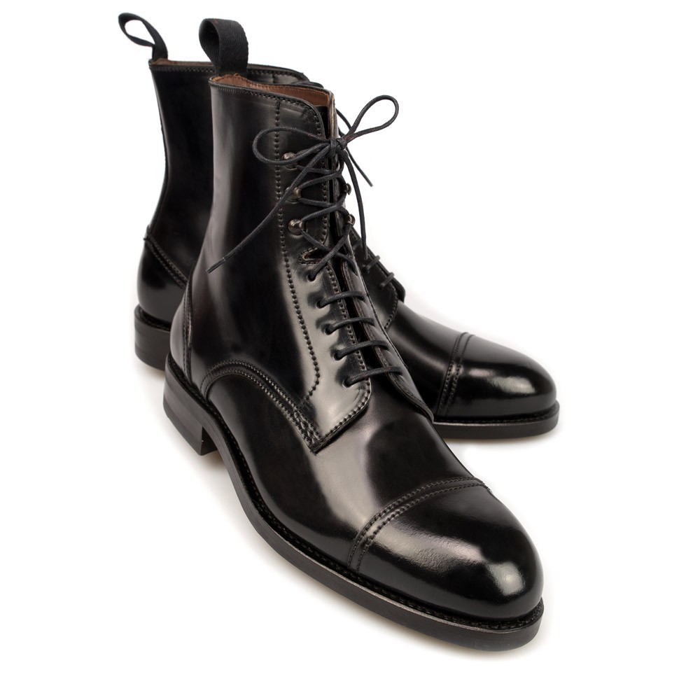 black cordovan shoes