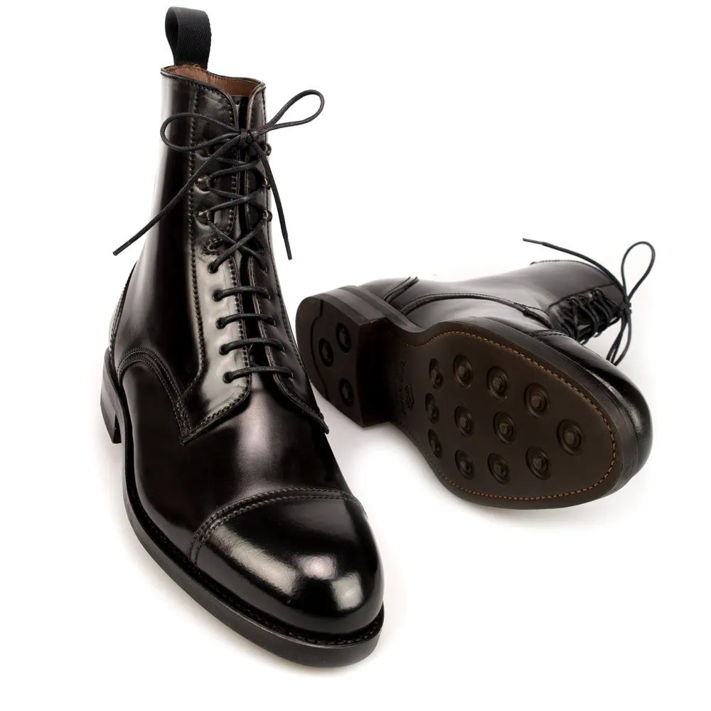 CORDOVAN BOOTS BLACK | CARMINA