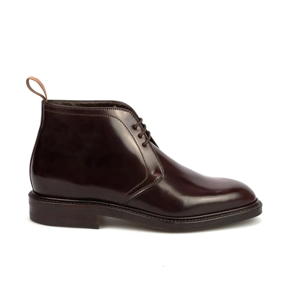 コードバン　チャッカーブーツ CORDOVAN CHUKKA BOOTS 708 DETROIT (INCL. SHOE TREE)