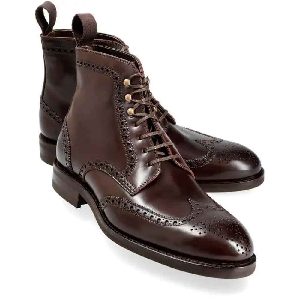 cordovan leather dress shoes BOOTS atelierb