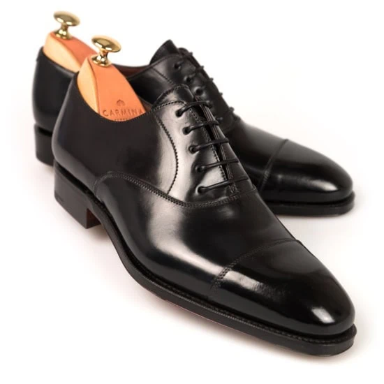MEN'S OXFORD SHOES NAVY MUSEUM | CARMINA