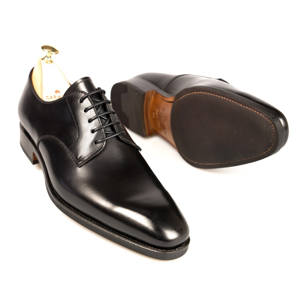 Men's Black Derby Shoes | CARMINA