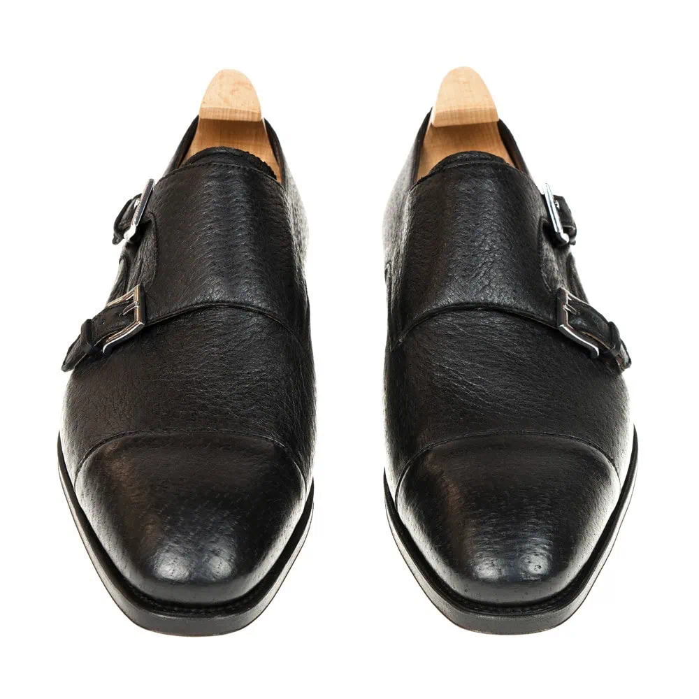 PECCARY DOUBLE MONK STRAPS 80544 RAIN
