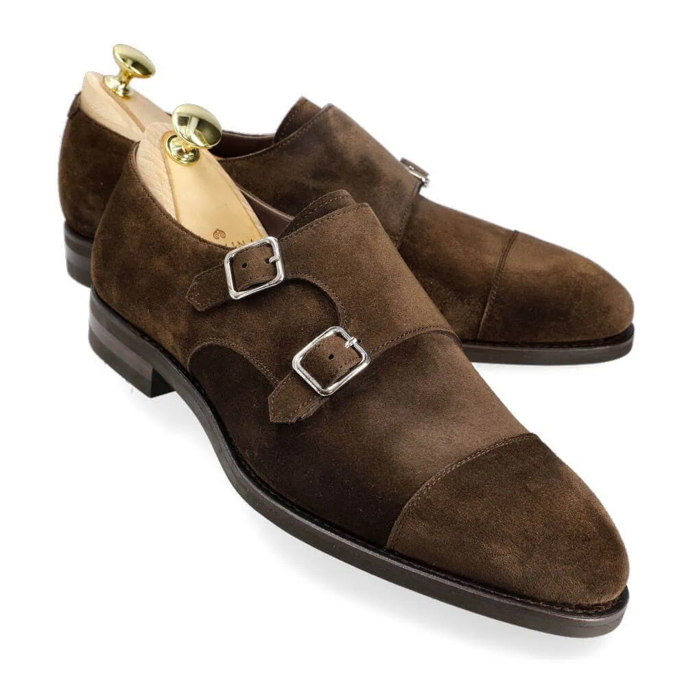 brown suede dress shoes New Men's Moccasins - Men's Casual - Men's Penny Loafer | Rebels Market US 9.5 / Brown / D Grizzly Brown suede shoes designed for that versatile smart casual look DOUBLE MONK STRAP SHOES BROWN