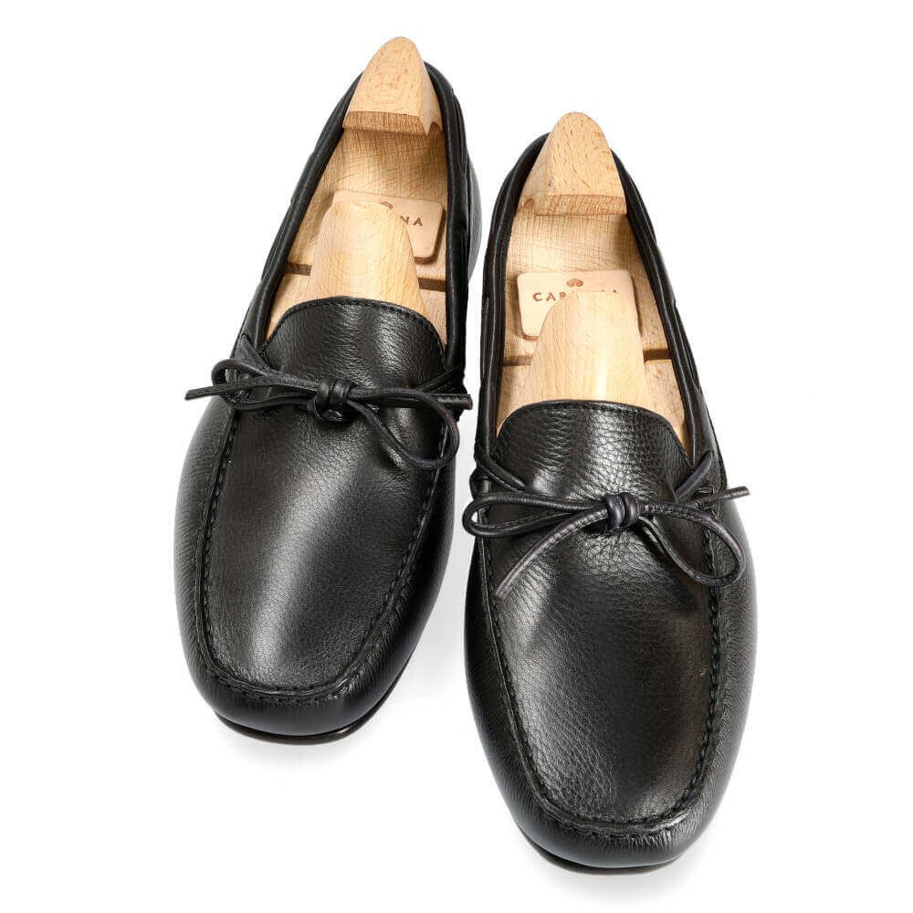 DRIVING LOAFERS IN BLACK PEREANDRE