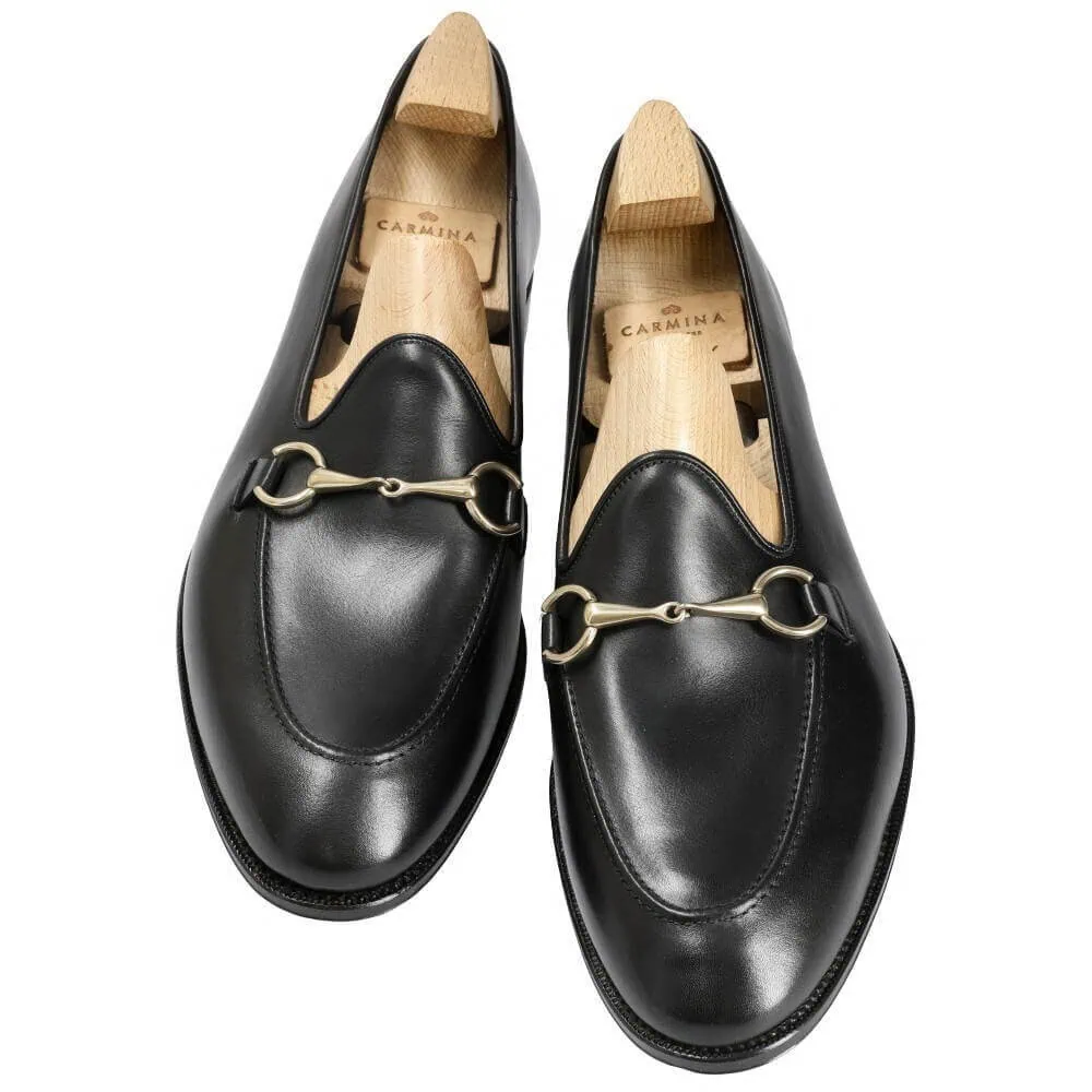 HORSEBIT LOAFERS BLACK VEGANO | CARMINA