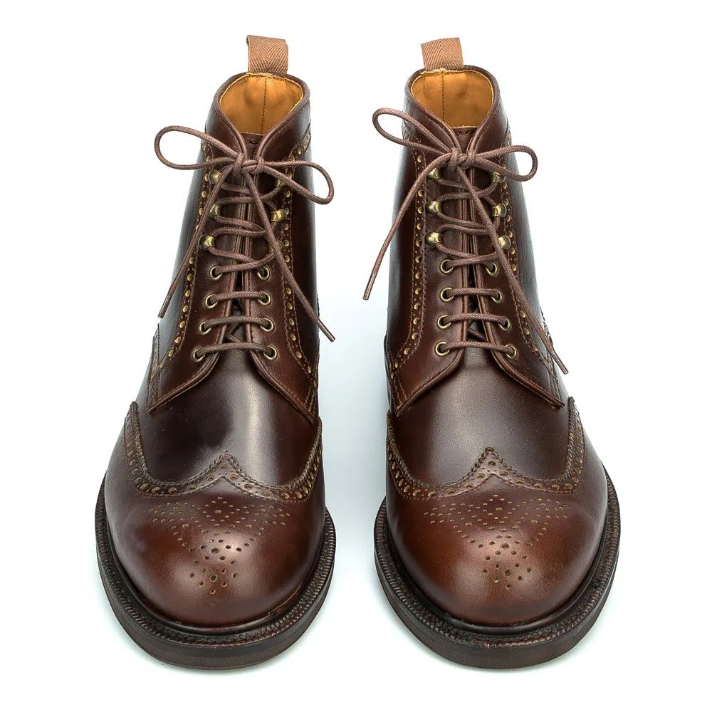 WINGTIP BOOTS BROWN CHROMEXCEL | CARMINA