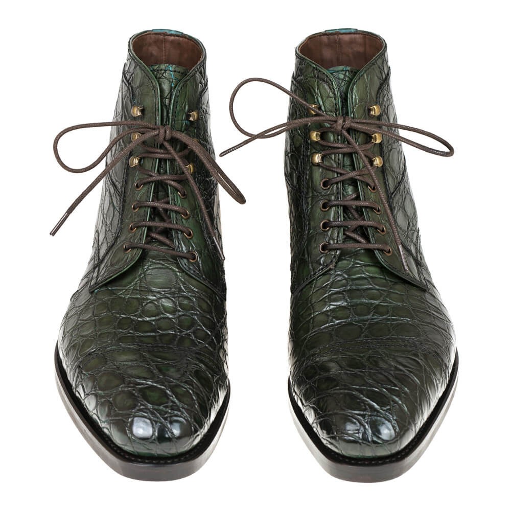CROCODILE 皮革靴子（含鞋楦） 3