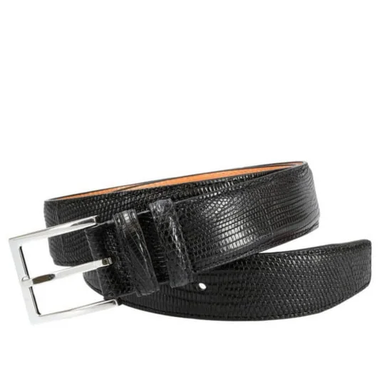 Carynia Belt Black Silver