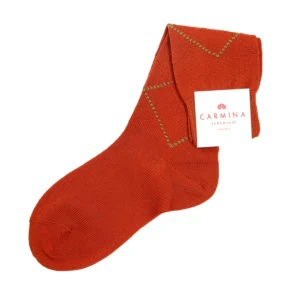 mens orange argyle dress socks NWT Orange Sprint Argyle Dress Socks Novelty Men 8-12 Crazy Fun Sockfly