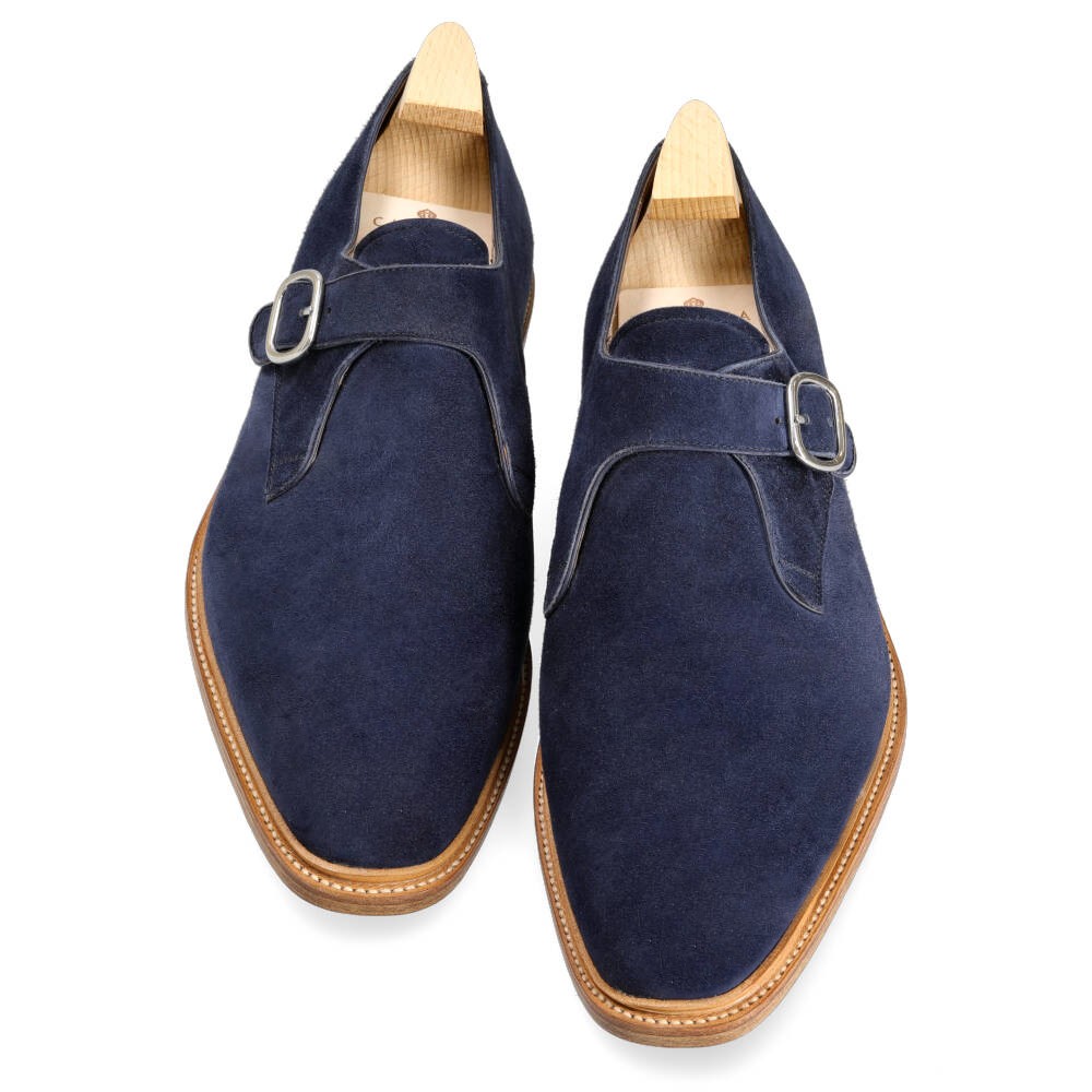 ZAPATO DE HEBILLA EN ANTE