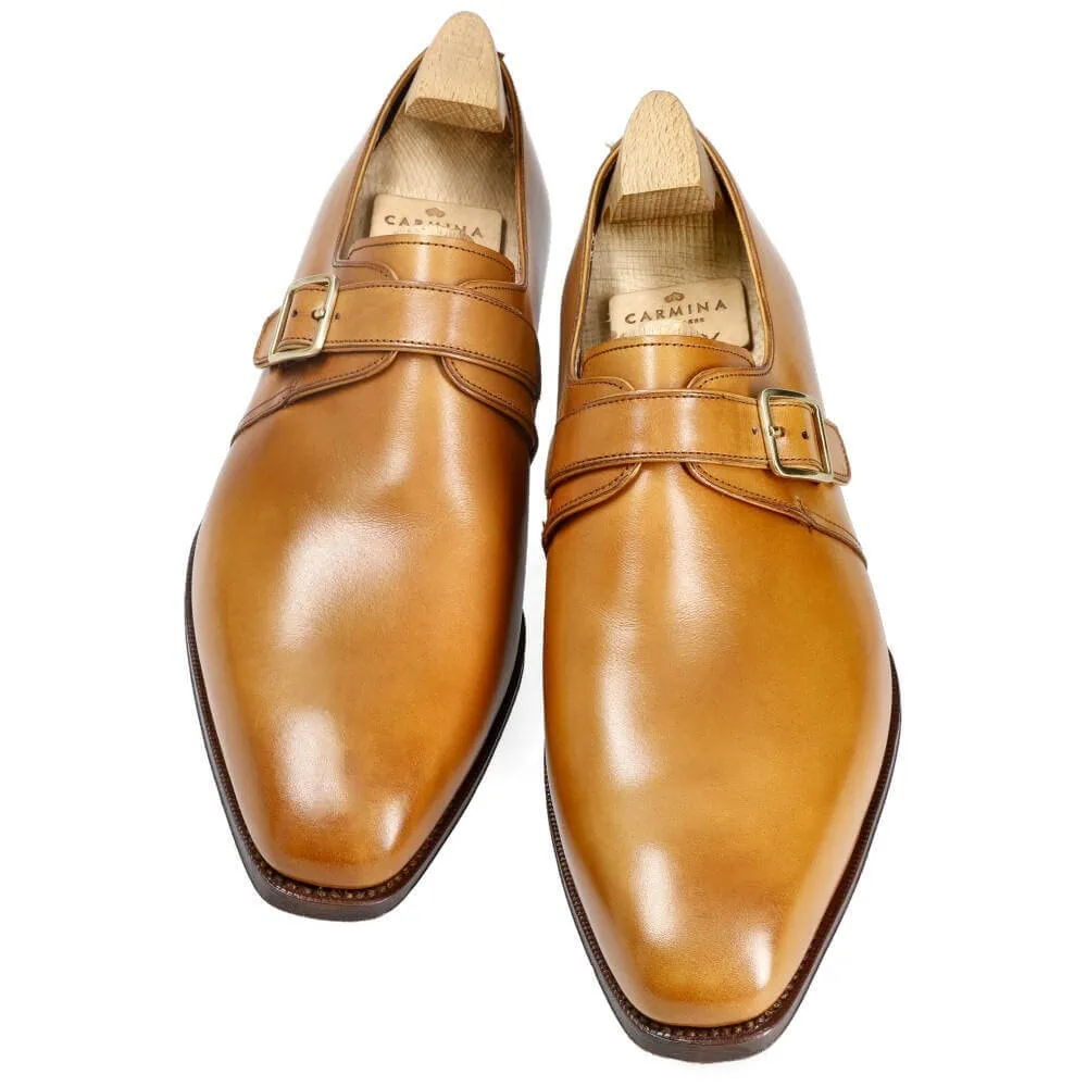 CARMINA カルミナ 80464 モンク レザーシューズ MARRON 7 MONK STRAP 80464 COSTITX