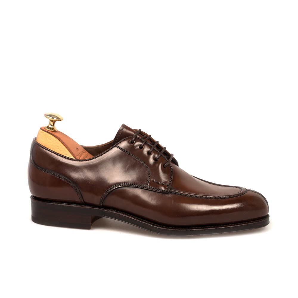 Men's Brown Cordovan Derby Shoes | CARMINA
