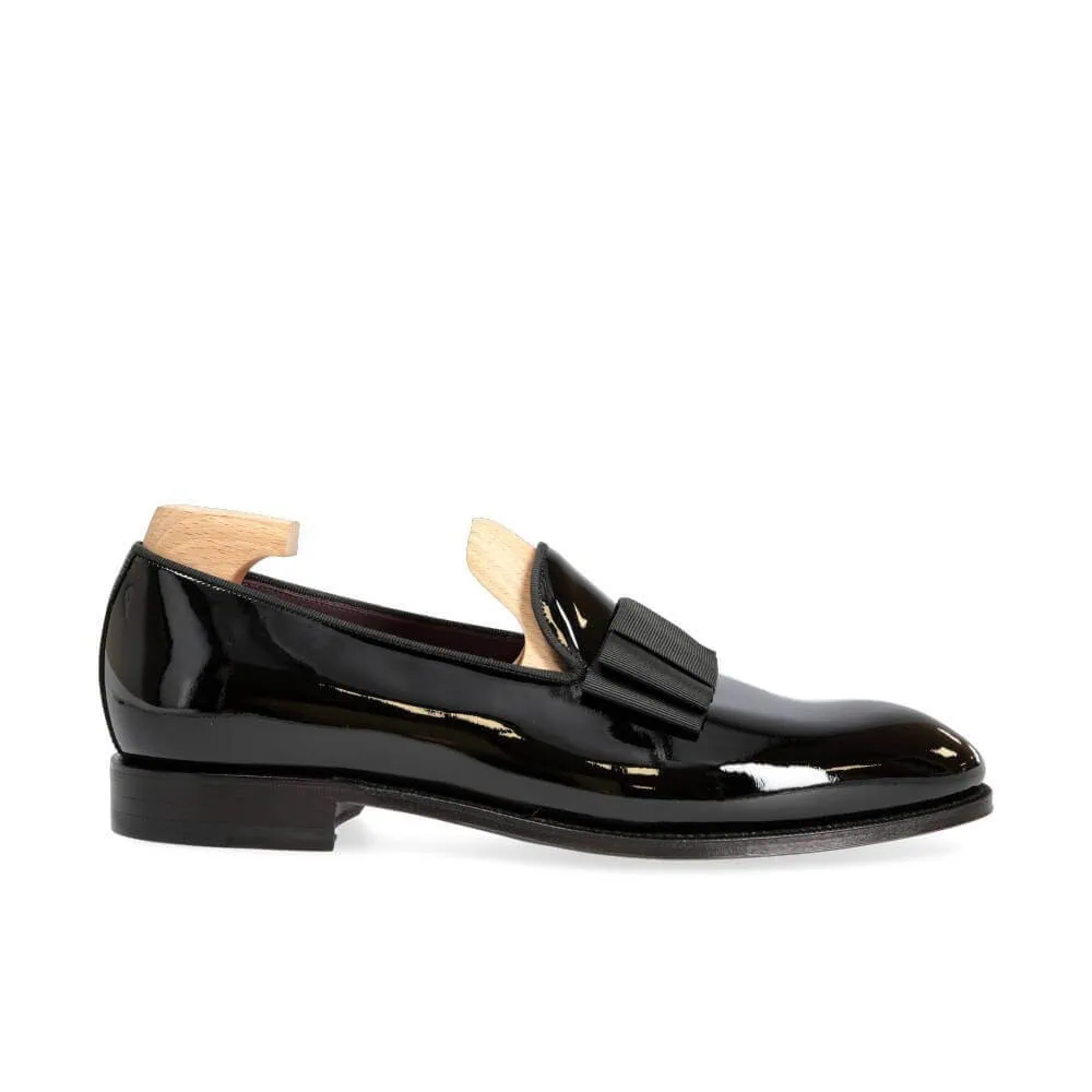 STRING LOAFERS BLACK PATENT | CARMINA