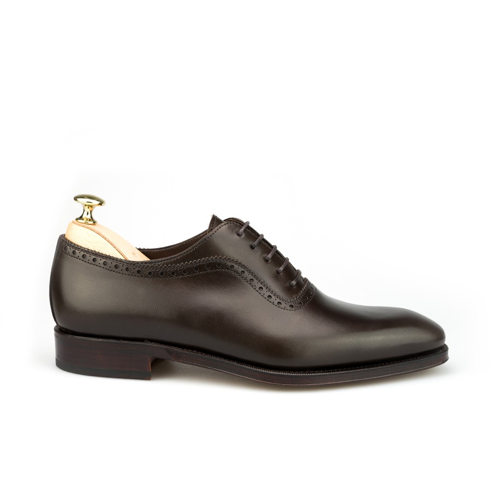 Men's oxford shoes in brown, Carmina