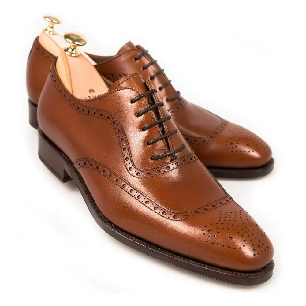 CARMINA フルブローグ FULL-BROGUE ADELAIDE IN TANNED VEGANO | CARMINA