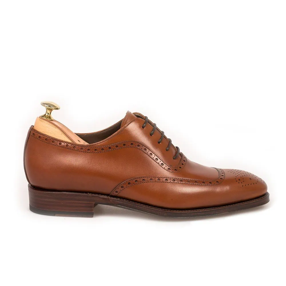 FULL-BROGUE ADELAIDE IN TANNED VEGANO | CARMINA