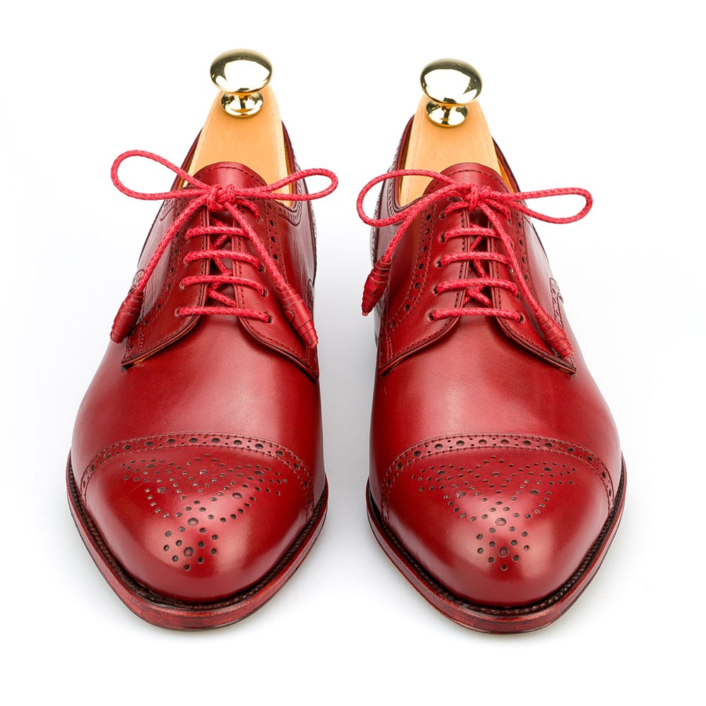 ZAPATOS BLUCHER EN ROJO | CARMINA