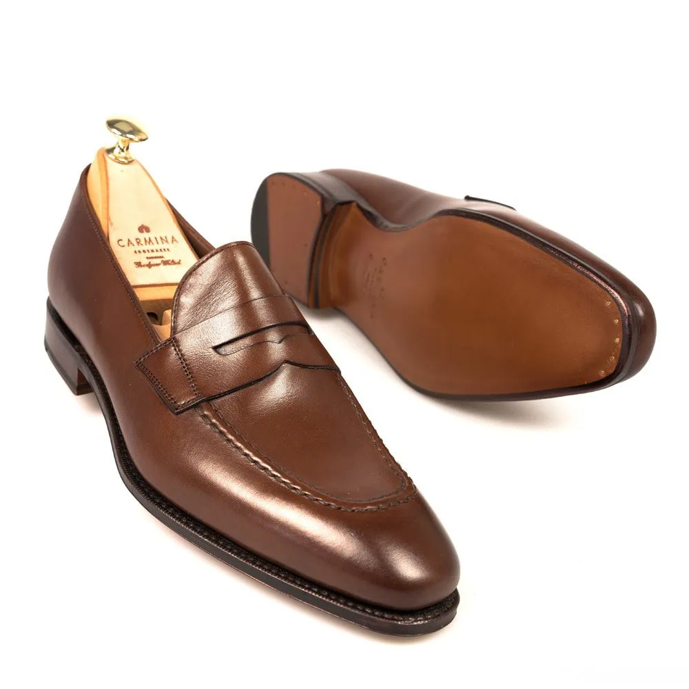 PENNY LOAFERS BROWN VEGANO | CARMINA Shoemaker