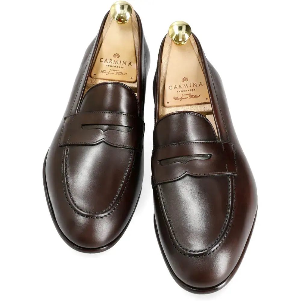 MEN'S PENNY LOAFERS IN NEW BOX | CARMINA