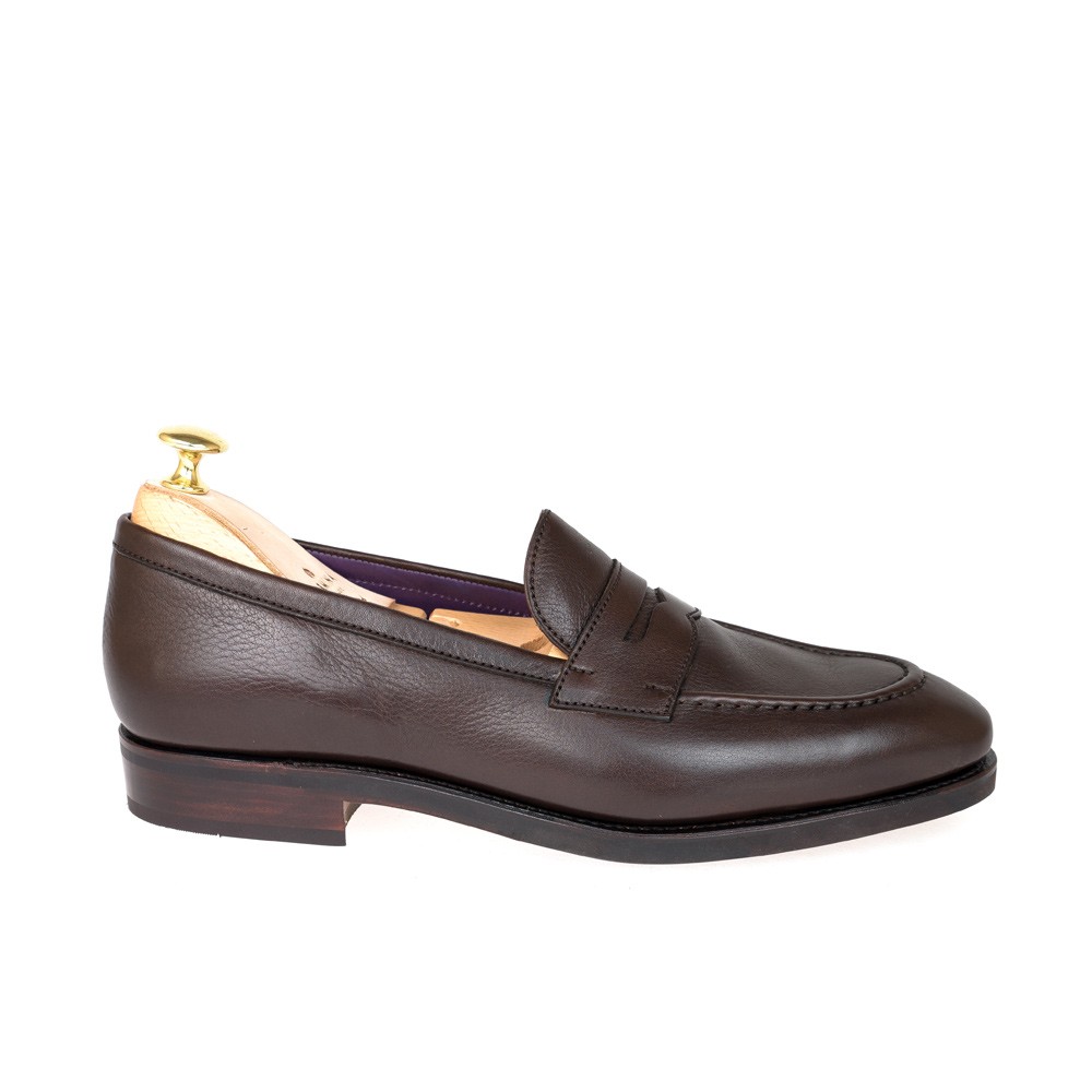 BROWN PENNY LOAFERS 80191 2