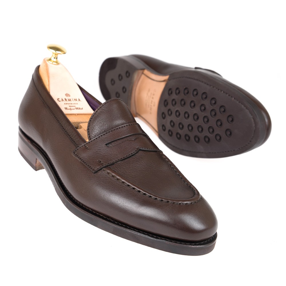 BROWN PENNY LOAFERS 80191 1