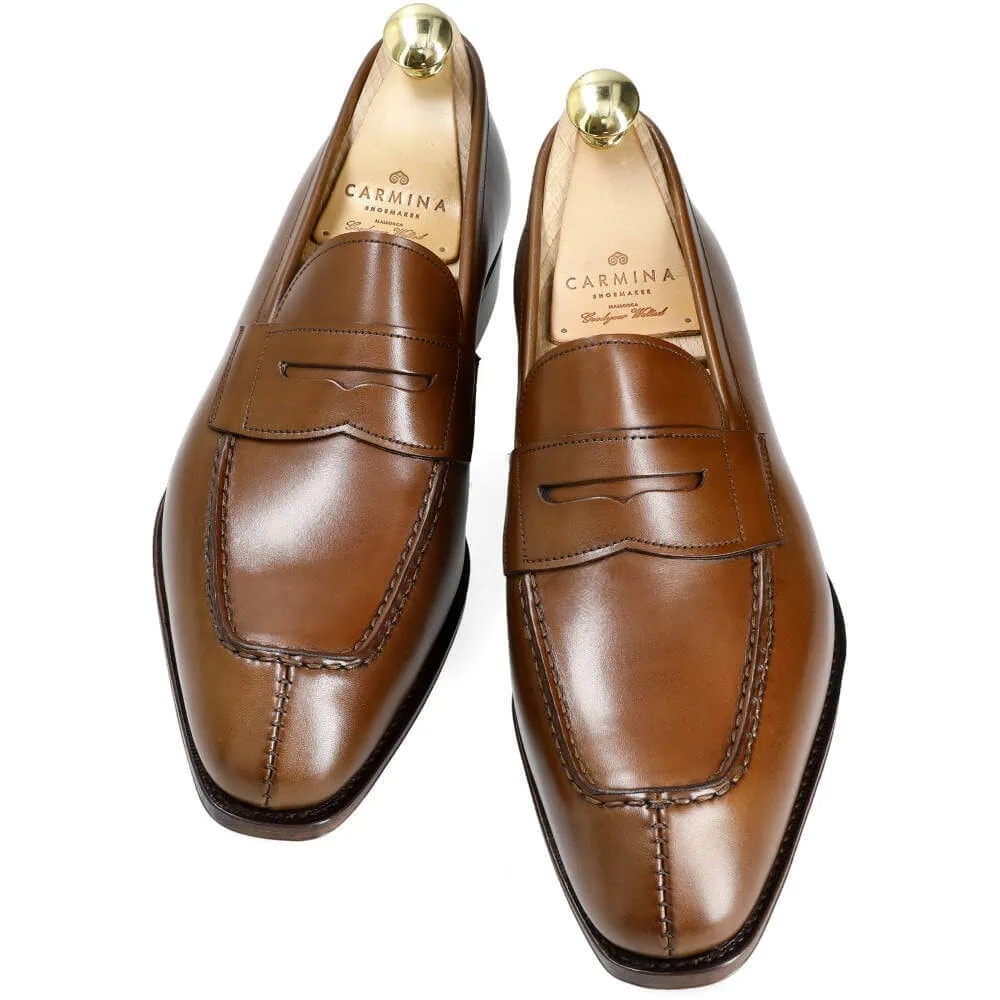 PENNY LOAFERS BROWN VEGANO | CARMINA